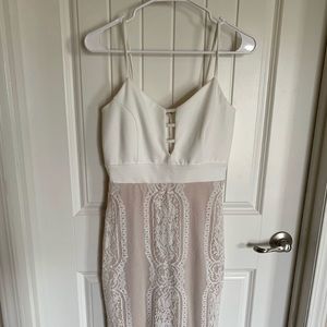 Charlotte Russe White lace dress